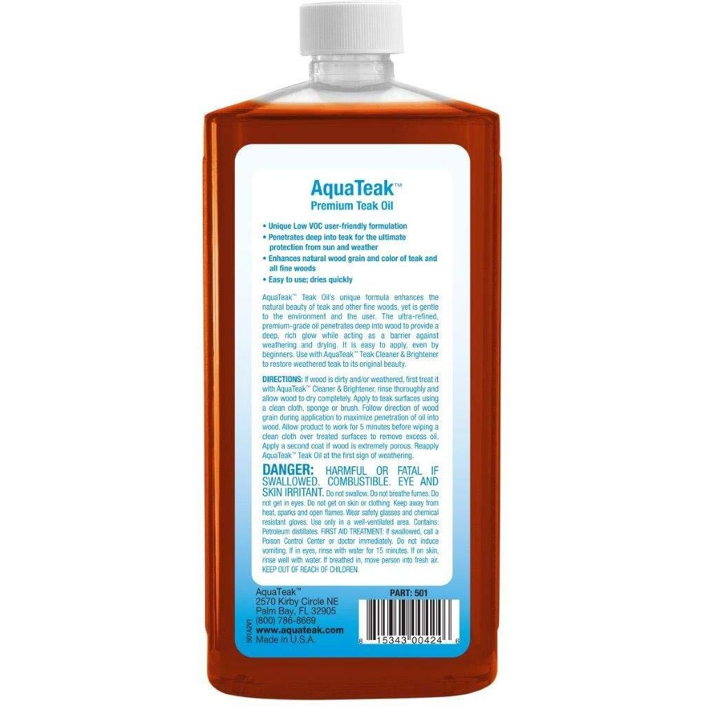 Aquateak Premium Teak Oil