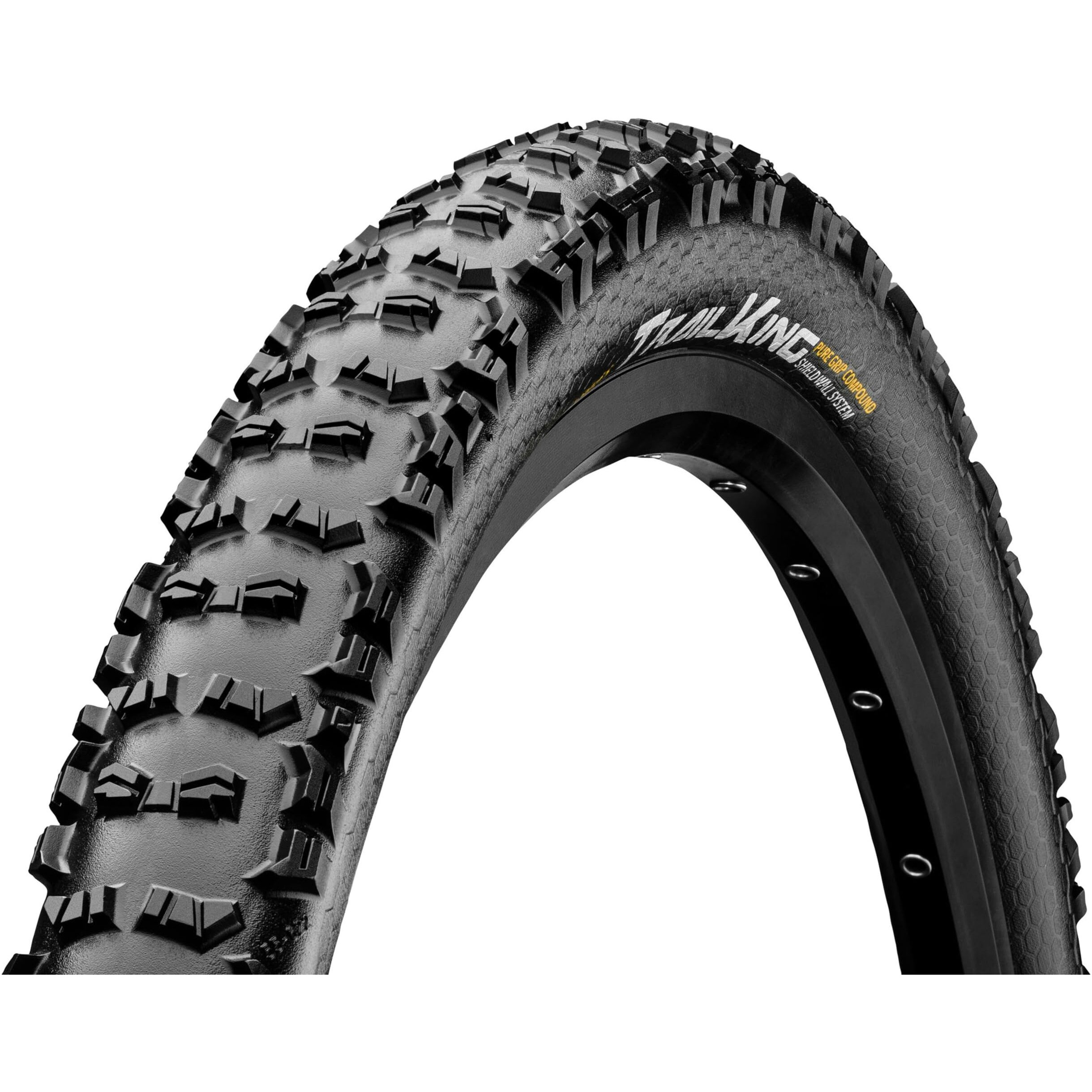 Continental Trail King Performance Mountain Bike Tire  Folding 27.5 X 2.4 Black