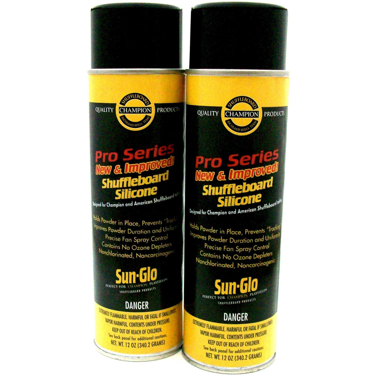 Sun-Glo Silicone Shuffleboard Spray (12 Oz.) (Pack Of 2)