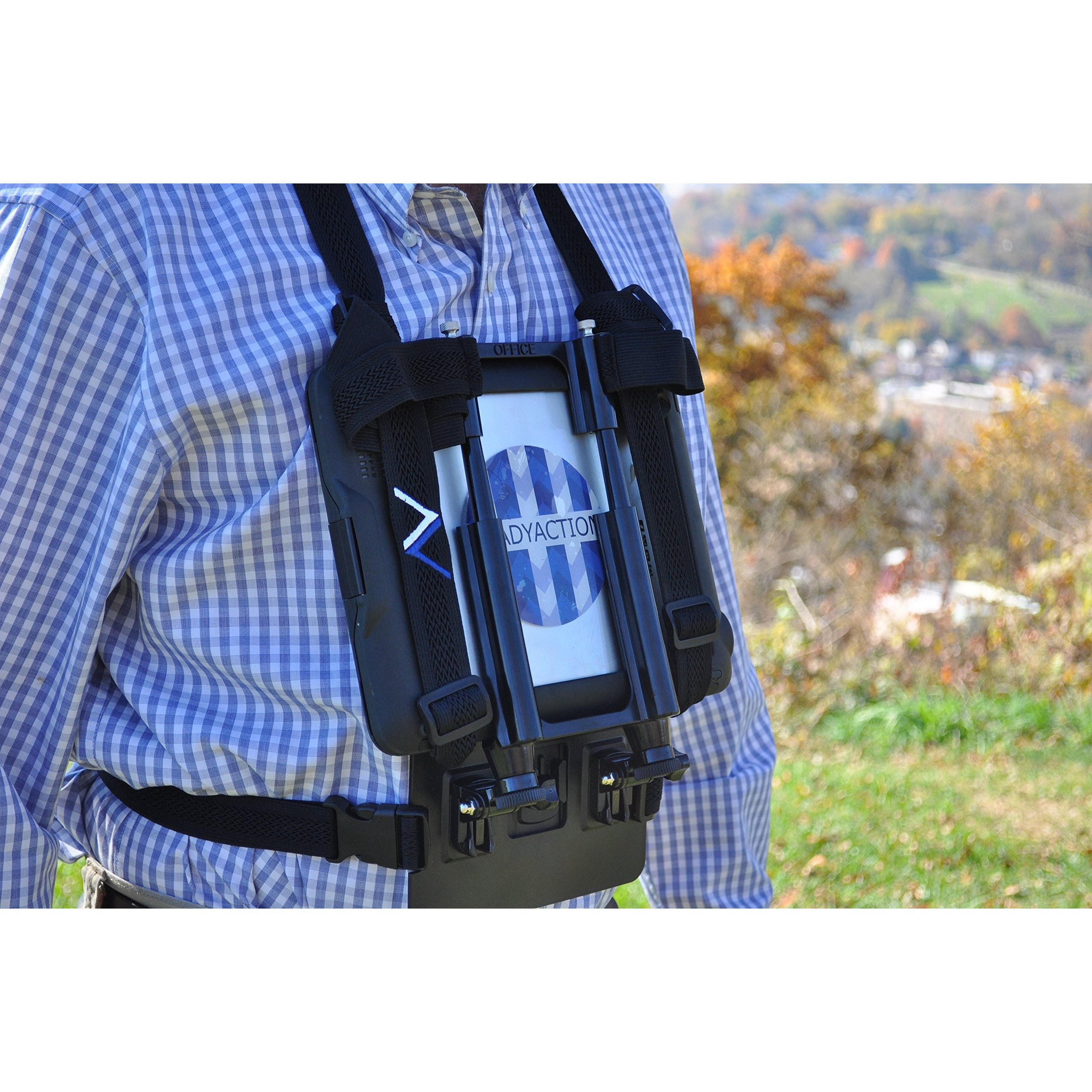 Readyaction Office Pro Xl- Chest Harness For Ipad Pro (12.9"") And Similar Xl Tablets