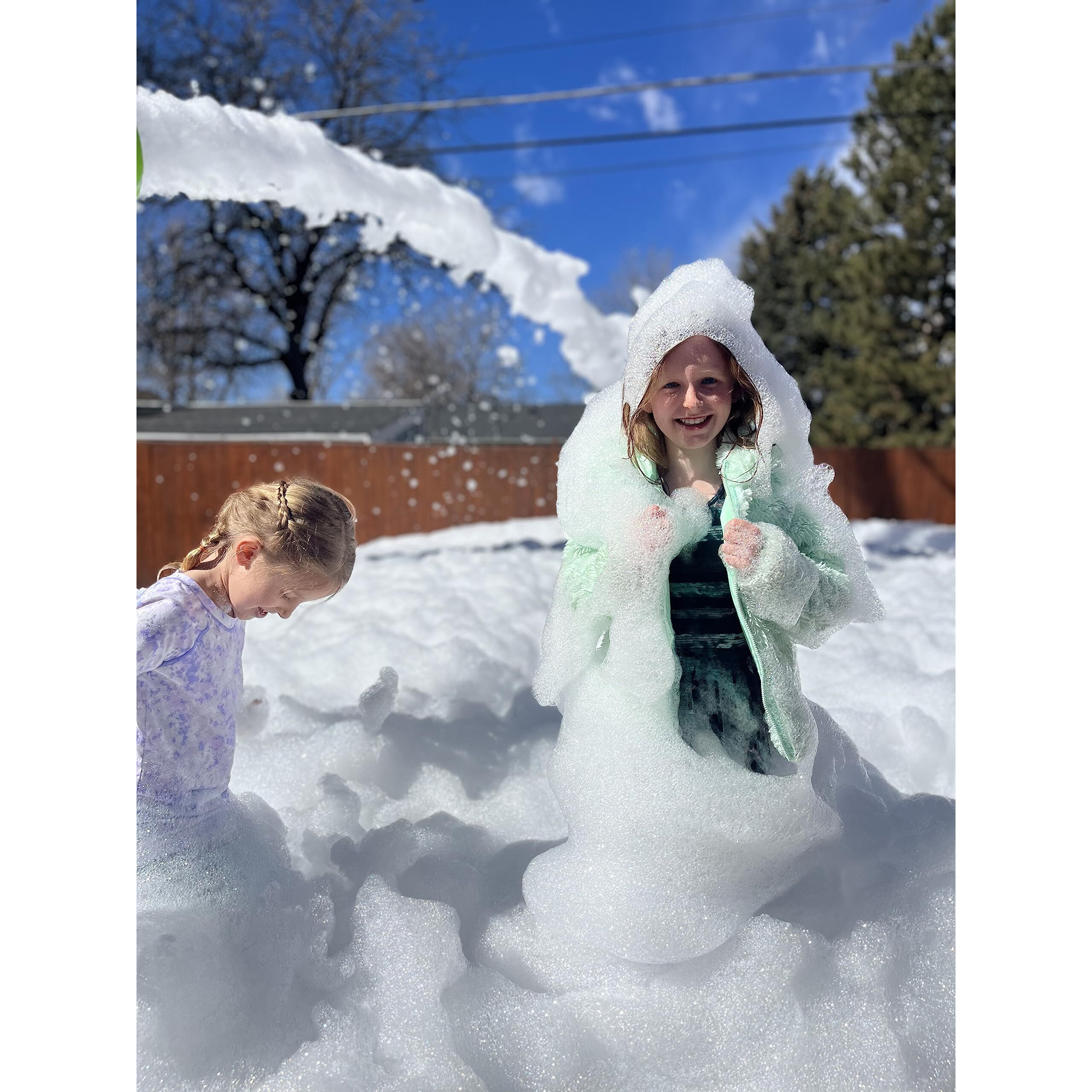 Foam Powder Pack - Mixes With Up To 35 Gallons Of Water - Smaller Pack Single - Use With Your Foam Party Equipment