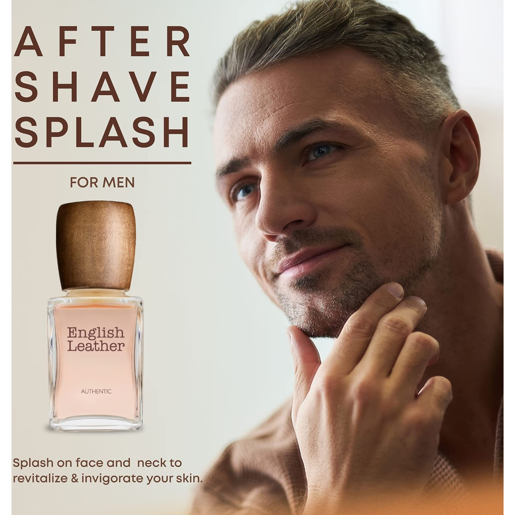 English Leather By Dana For Men. Aftershave 3.4-Ounces