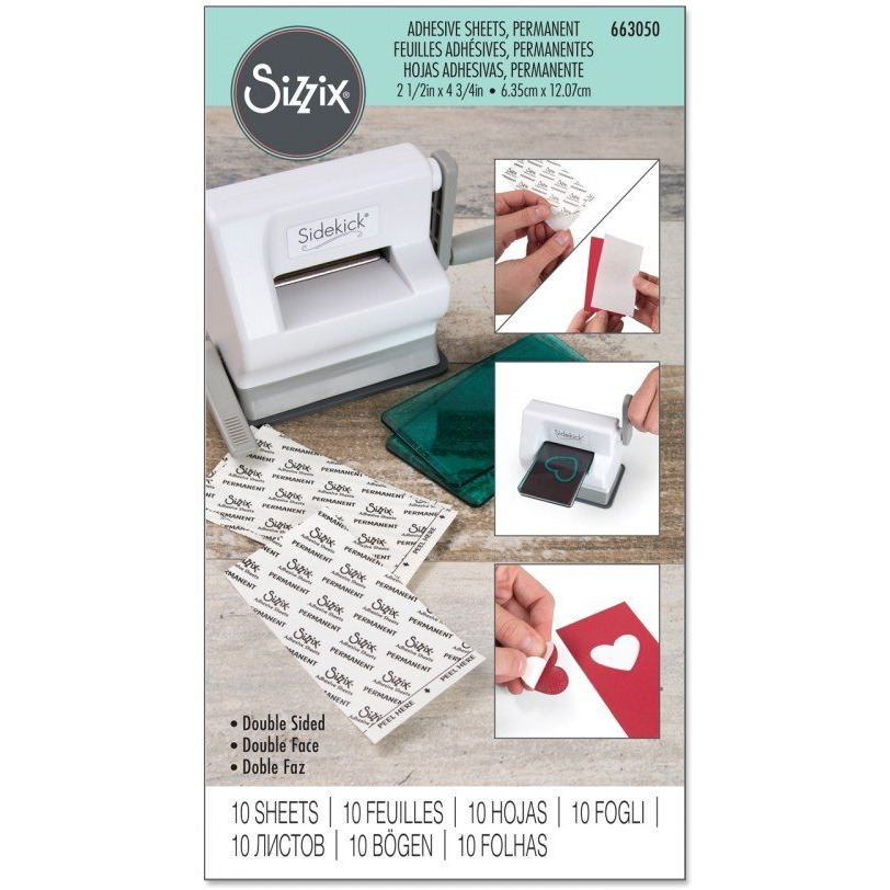 Sidekick Accessories Bundle - Aqua Cutting Pads  Adhesive Sheets And Embossing Pad - 3 Items