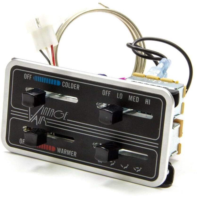 Vintage Air 49110-Shq 4-Lever Control Panel