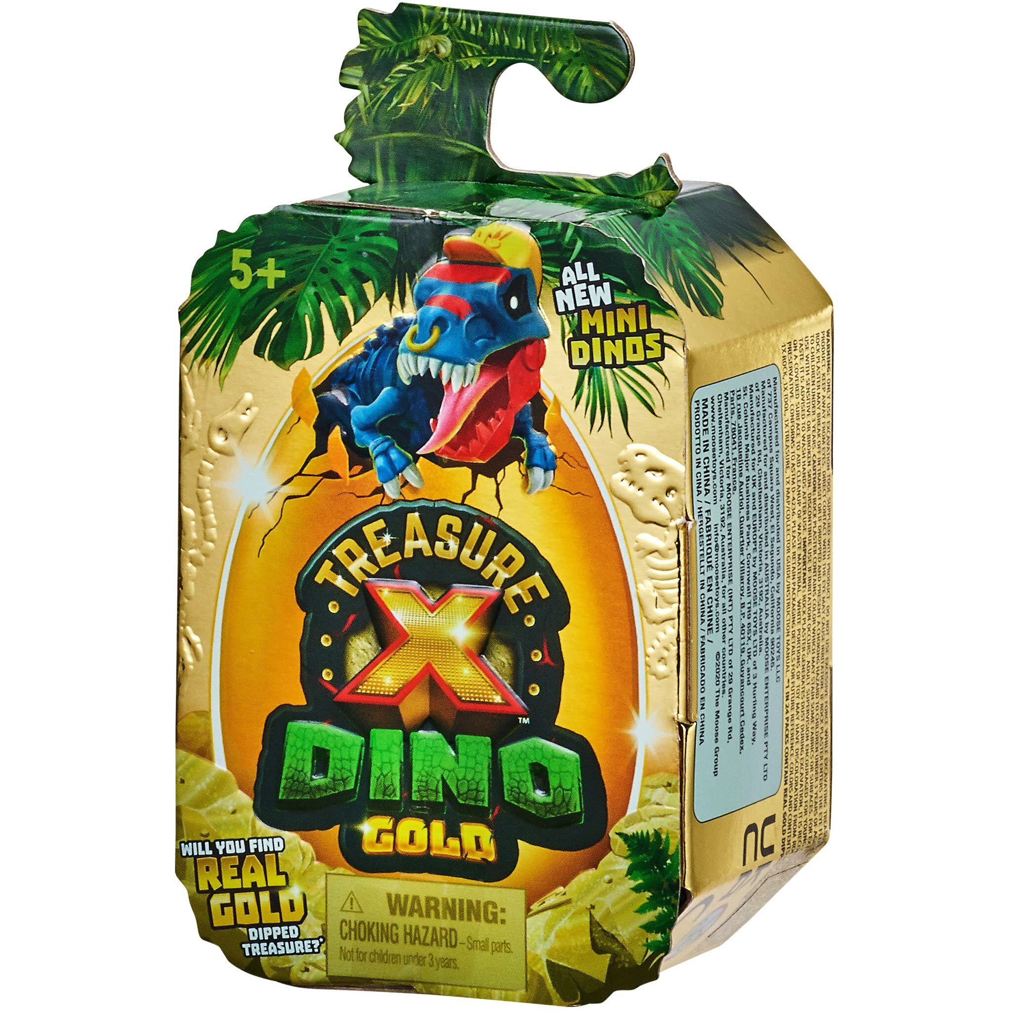 Treasure X Dino Gold Mini Dino Pack Unboxing Toy Dig And Discover Collectable Dino Figures Will You Find Real Gold Treasure 8 Levels Of Adventure