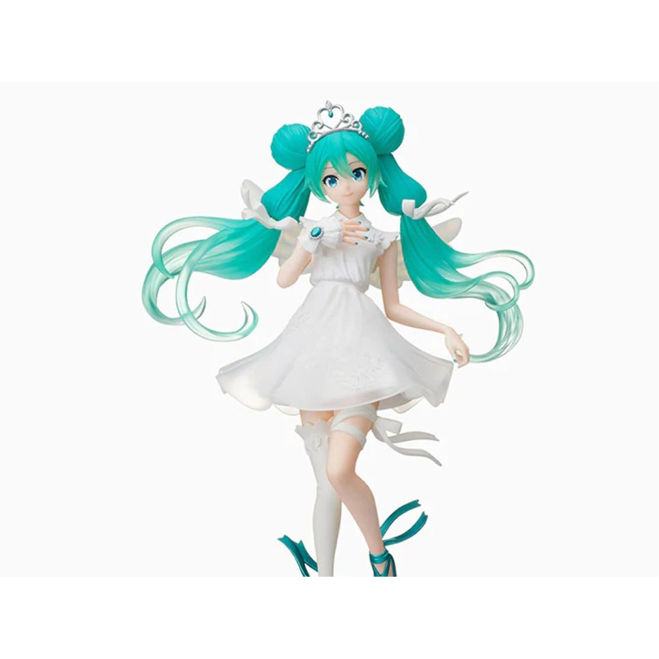 Sega - Hatsune Miku Series Spm Statue - Hatsune Miku 15Th Anniversary Kei Ver.  Black