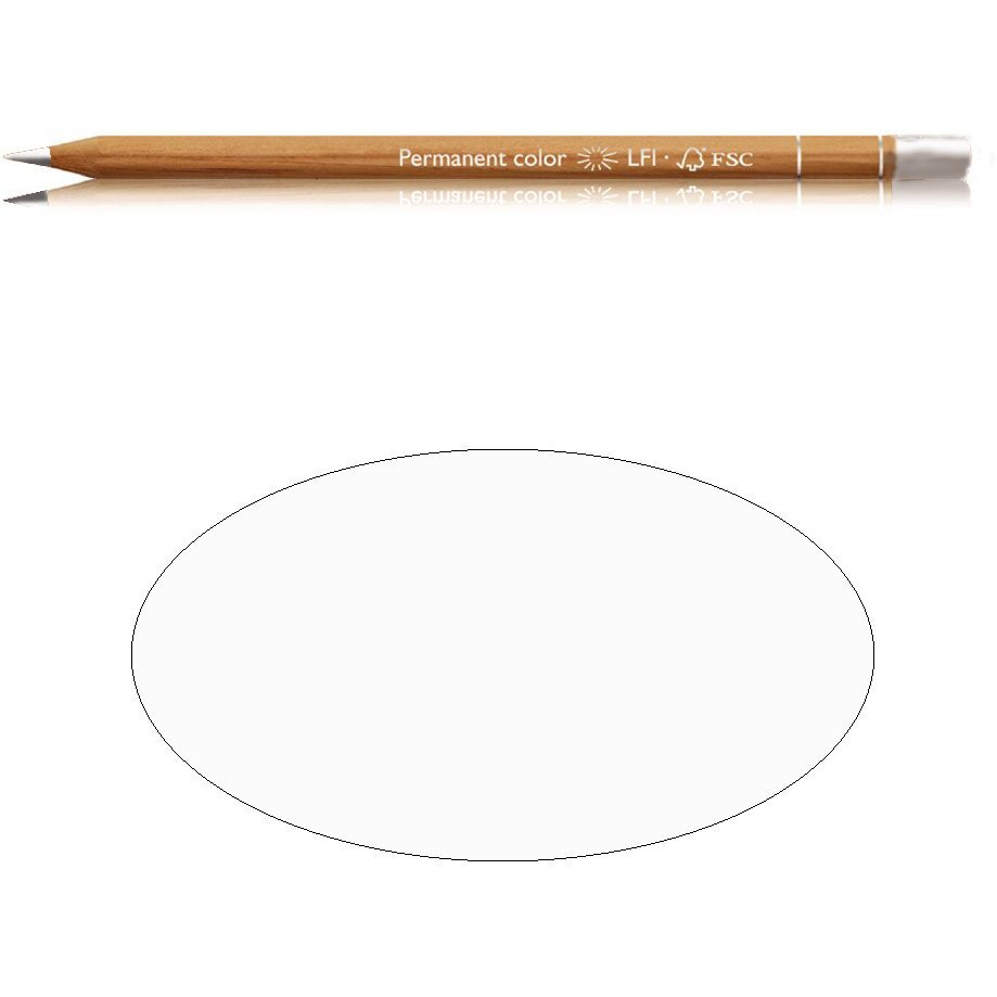 Creative Art Materials Luminance 6901 Color Pencil 001 White (6901.001)
