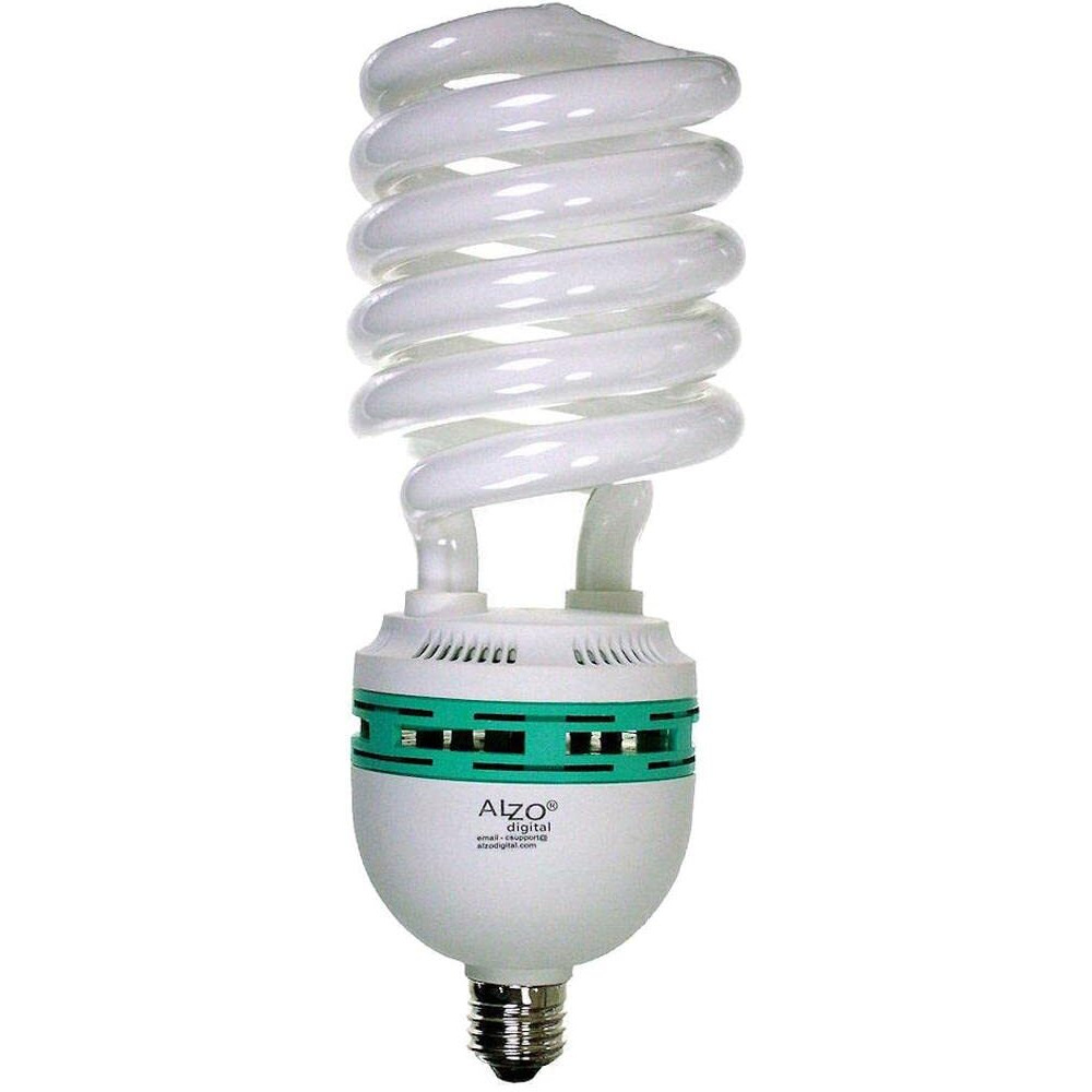Alzo 85W Cfl Photo Light Bulb 5500K  4250 Lumens  120V