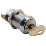 Momentary Switch Lock  Keyed Alike  Key Removable In Off Position  With 2 Keys & Nut