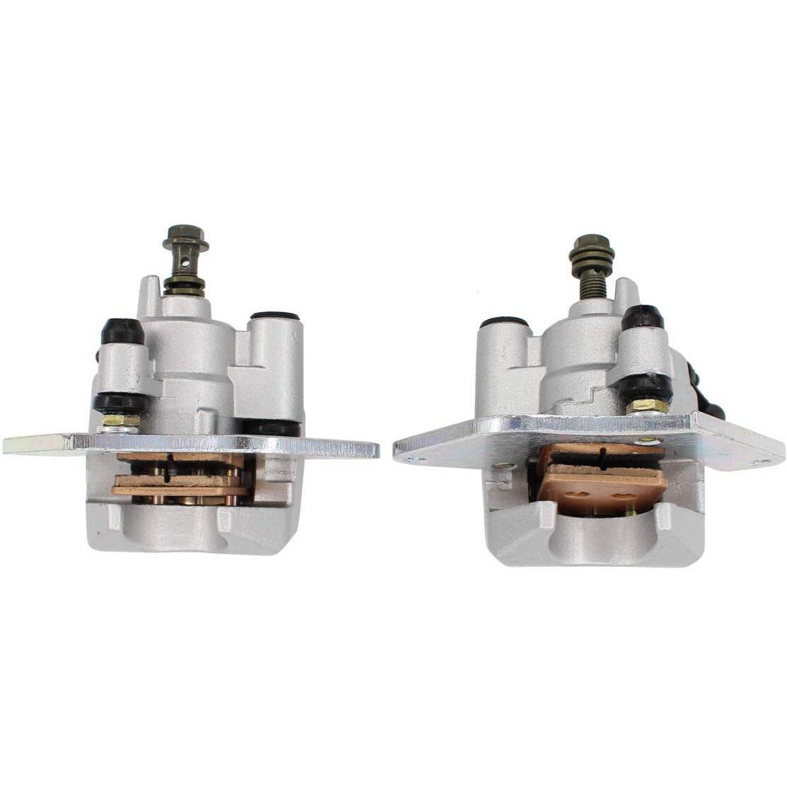 Pack Of 2 Front Left & Right Brake Caliper W/ Pads For Honda Rancher 420 Trx420 Foreman 500 Trx500 Foreman Rubicon 500 Atv