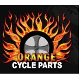 Orange Cycle Parts Single Trip Meter/Speedometer Reset Knob & Screw For Harley Dyna Wide Glide Fxwg 85-86  Softail Fxst 84-95 W/Front Wheel Drive Speeds Repl. 67215-89 & 67117-85