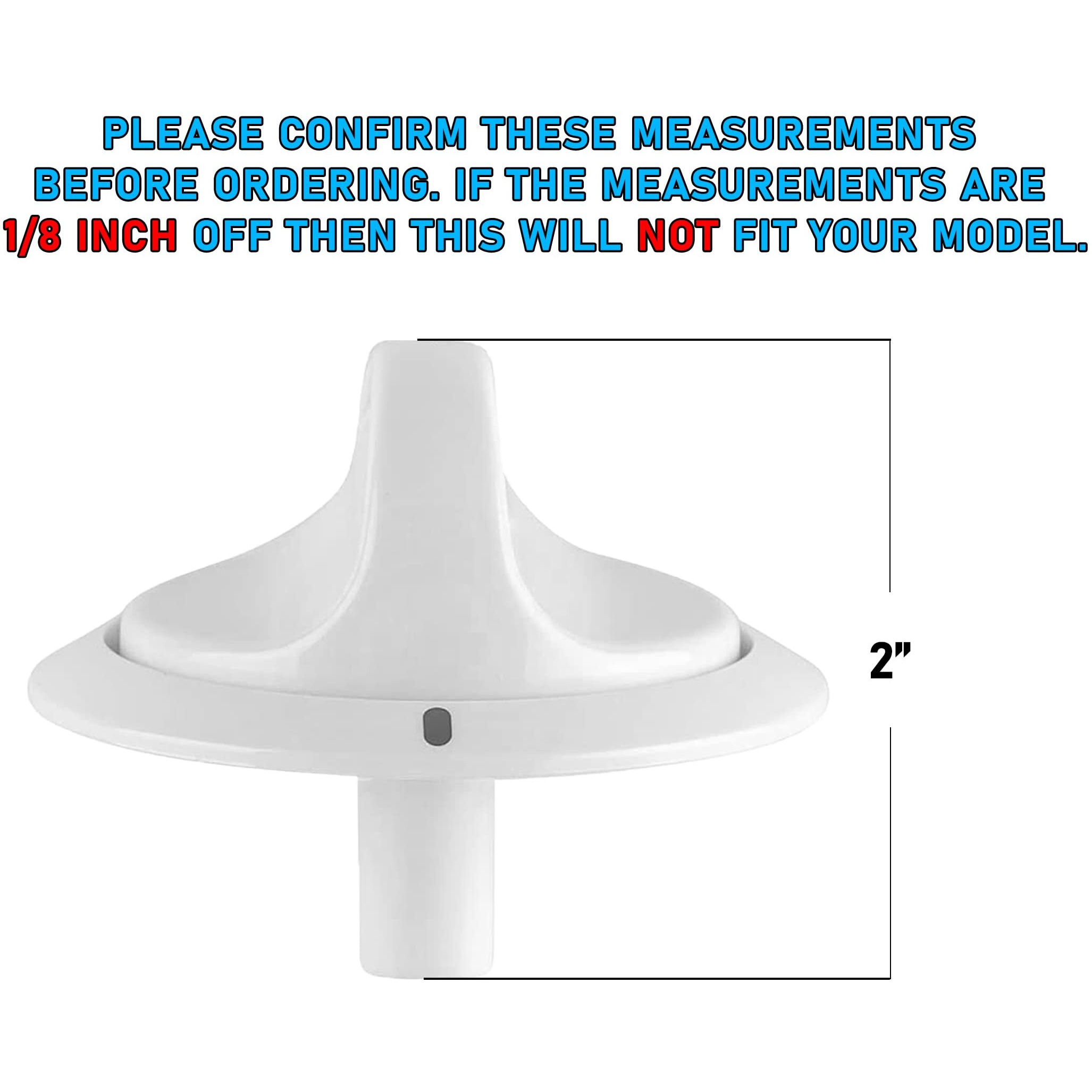 Upgraded Lifetime Appliance 131873304 Timer Knob Compatible With Frigidaire Dryer - 1318733  131167804