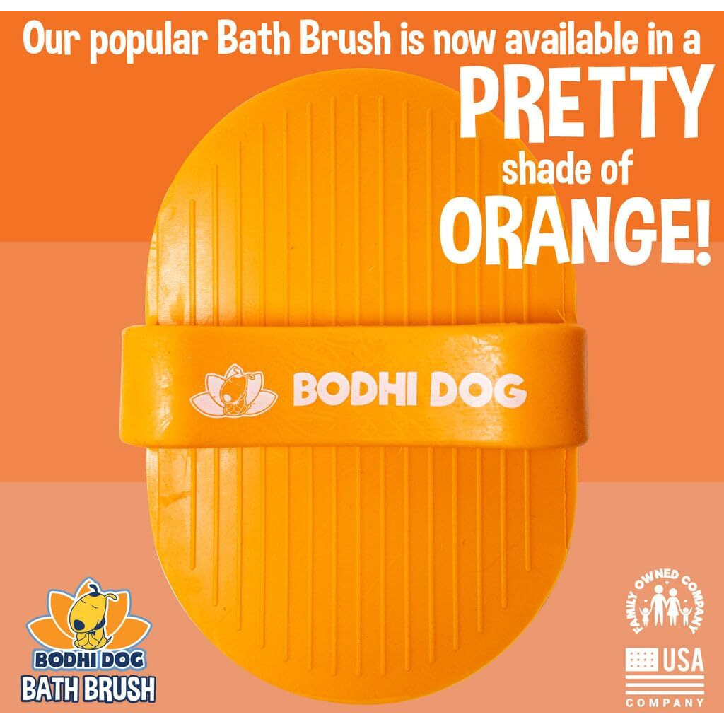 Bodhi Dog Shampoo Brush | Pet Shower & Bath Supplies For Cats & Dogs | Dog Bath Brush For Dog Grooming | Long & Short Hair Dog Scrubber For Bath | Professional Quality Dog Wash Brush