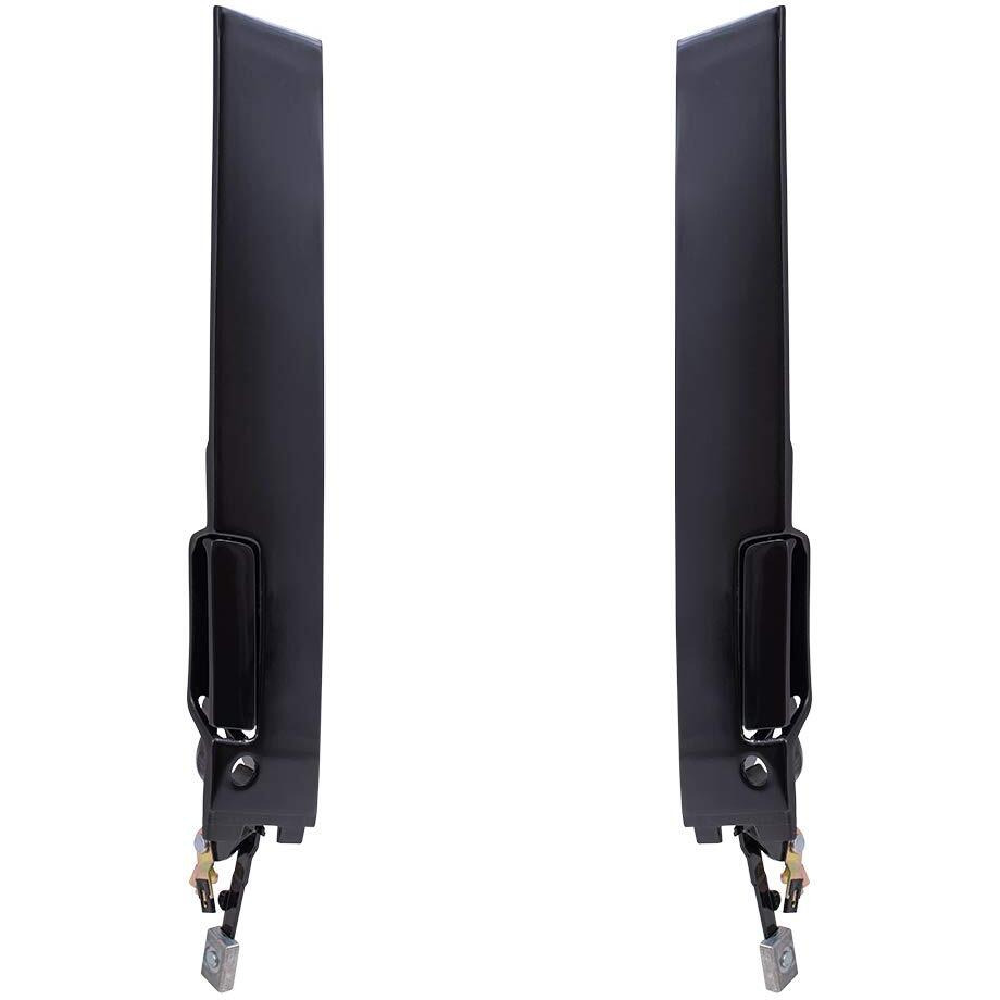 Autoandart Brock Replacement Driver And Passenger Outside Outer Gloss Door Handles Compatible With Cutlass Supreme 10296627 10296626