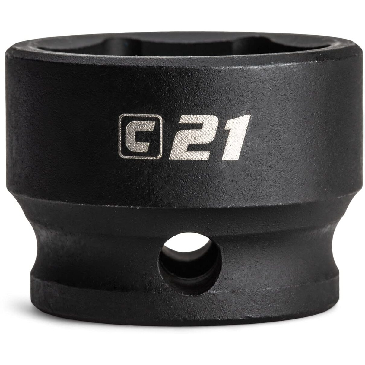 Capri Tools 21 Mm Stubby Impact Socket  3/8 In. Drive  6 Point  Metric