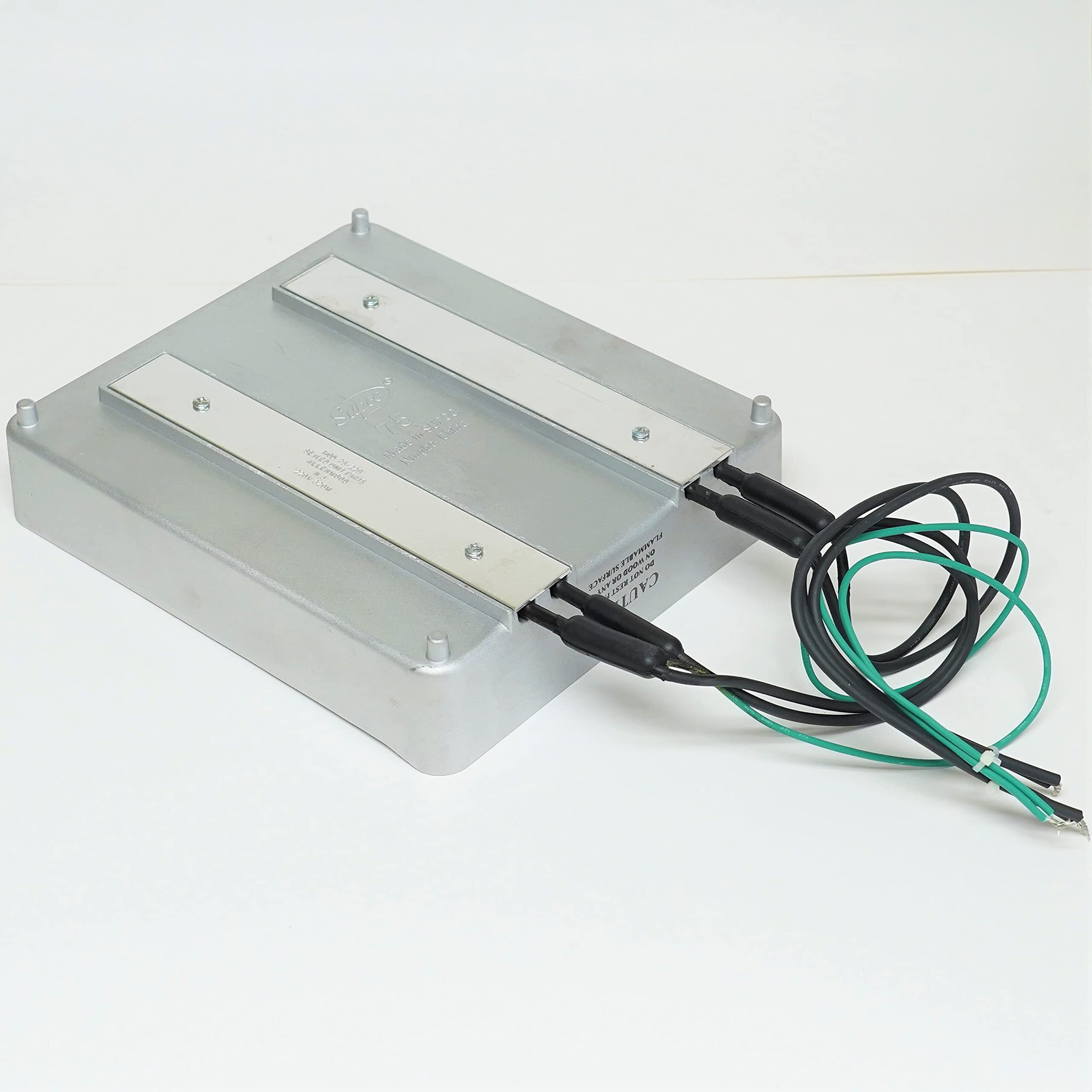Supco 75-220 Condensate Drain Pan 220 Volt 320 Watts 75 Ounce 10"" X 9"" X 2 3/4""