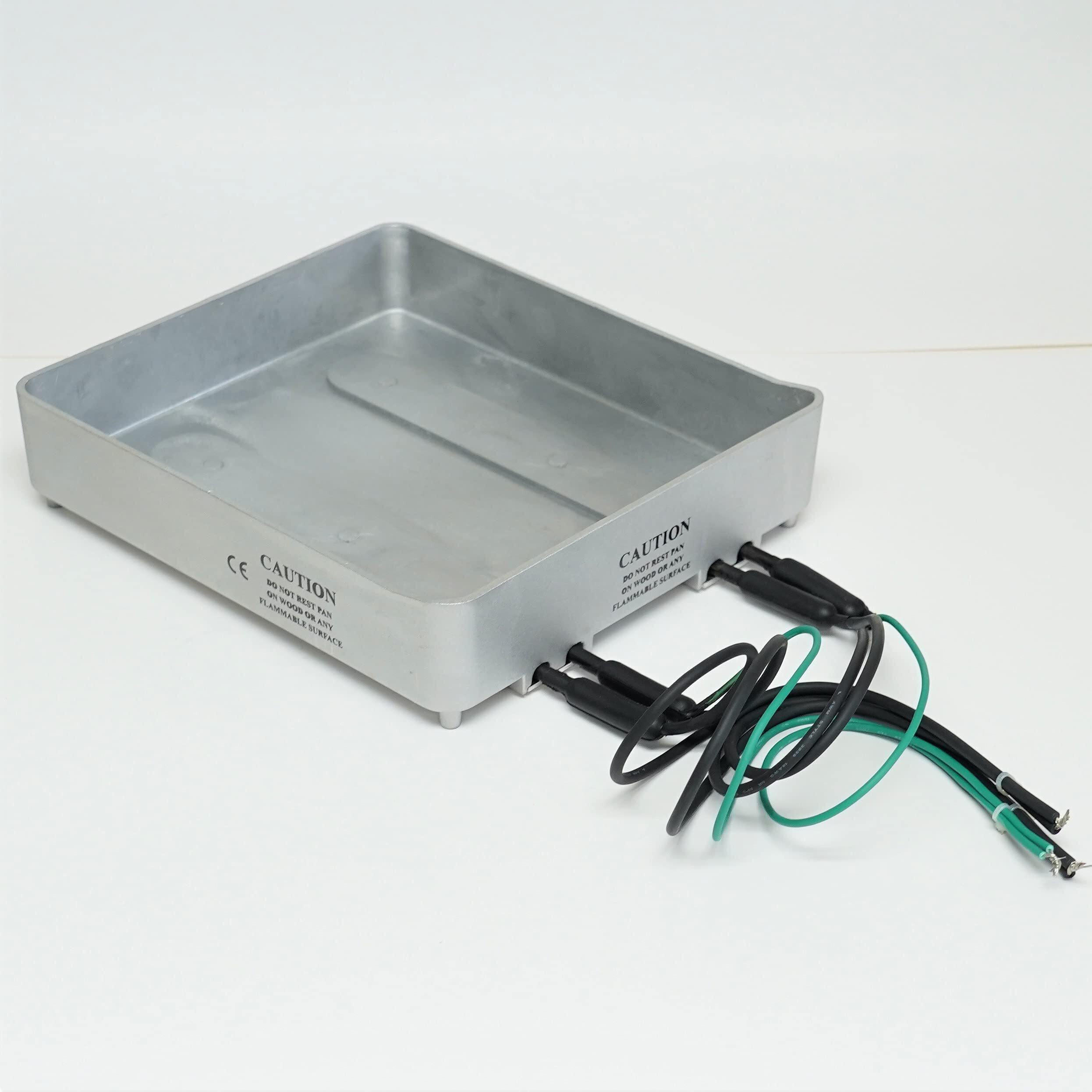 Supco 75-220 Condensate Drain Pan 220 Volt 320 Watts 75 Ounce 10"" X 9"" X 2 3/4""