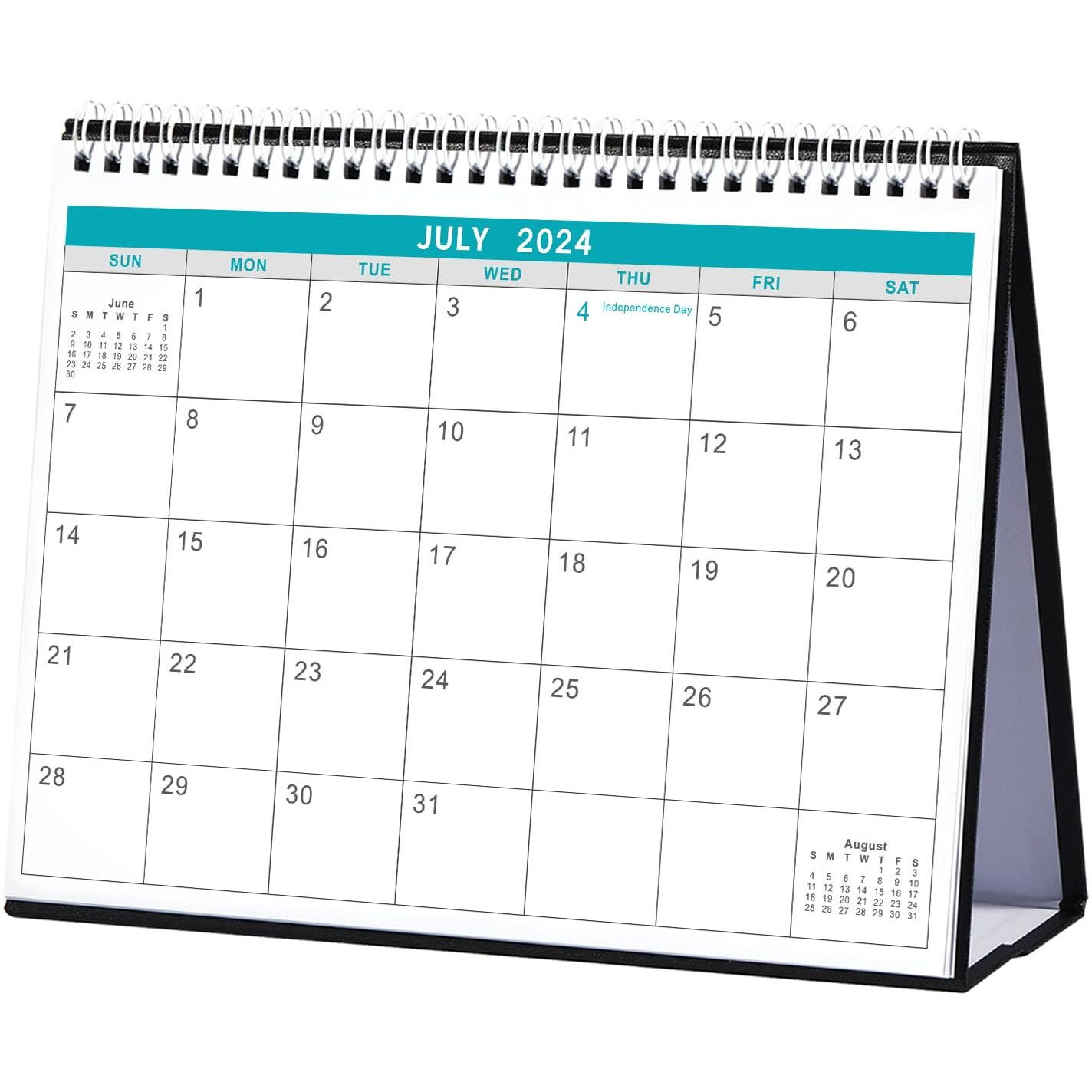 Desk Calendar 2024-2025- Desk Calendar From July 2024 - December 2025  10"" X 8.3"" Calendar Desk  Standing Flip 2024-2025 Desktop Calendar