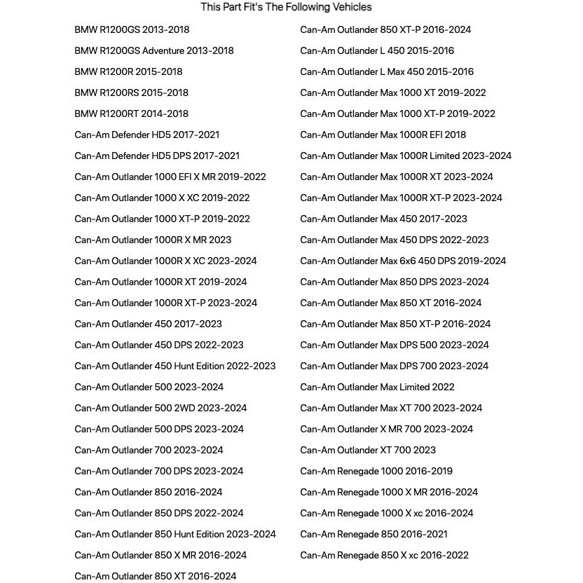 Ngk Standard Sparkplug Lmar8D-J For Can-Am Outlander L 450 2015-2016