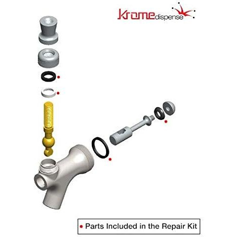 Krome Dispense Repair Kit For Standard Us Beer Faucet - C2500