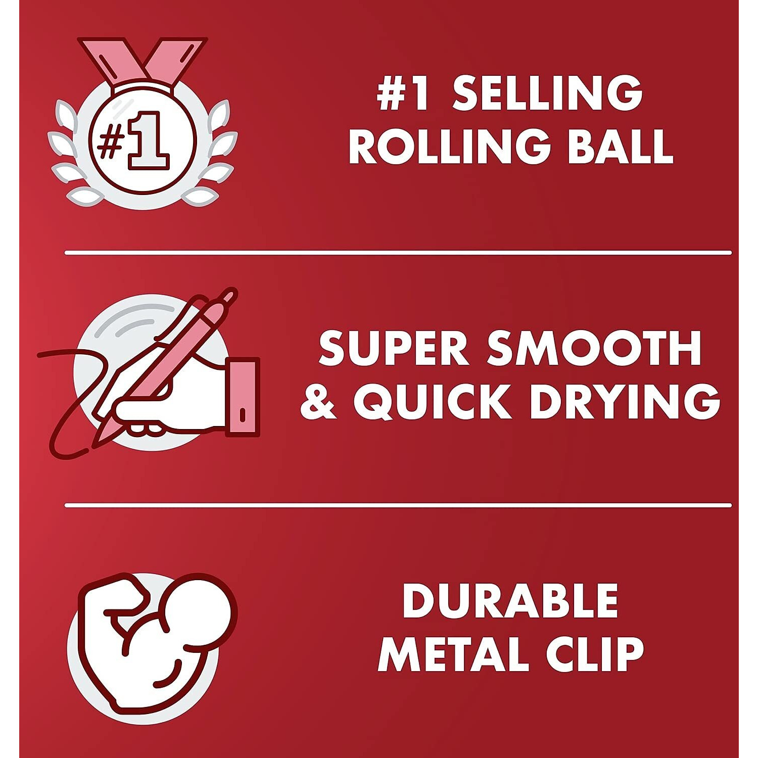 Pilot  Precise V7  Capped Liquid Ink Rolling Ball Pens  Fine Point 0.7 Mm  Black  Pack Of 12