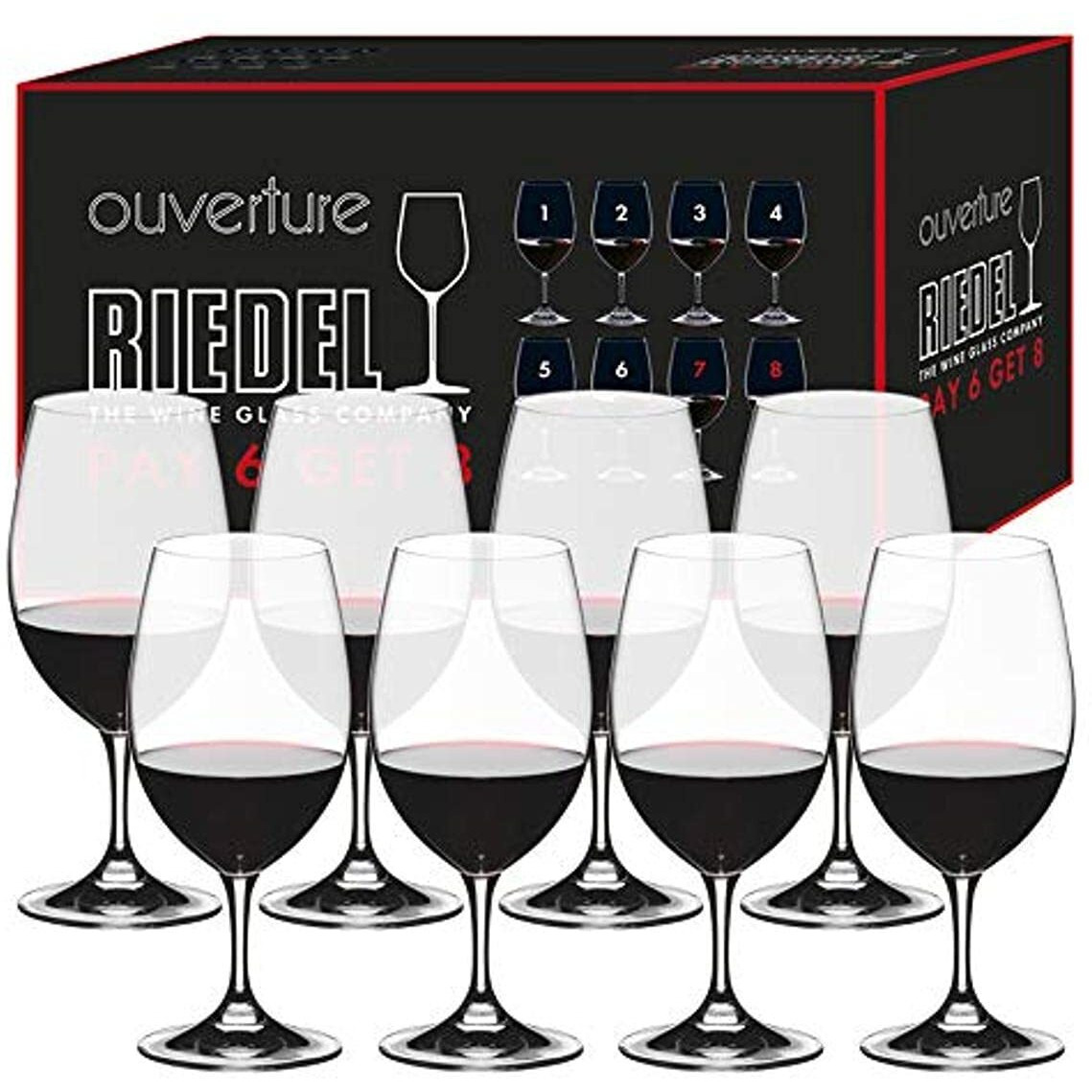 Riedel Ouverture Magnum Wine Glasses (Buy 6 Get 8)