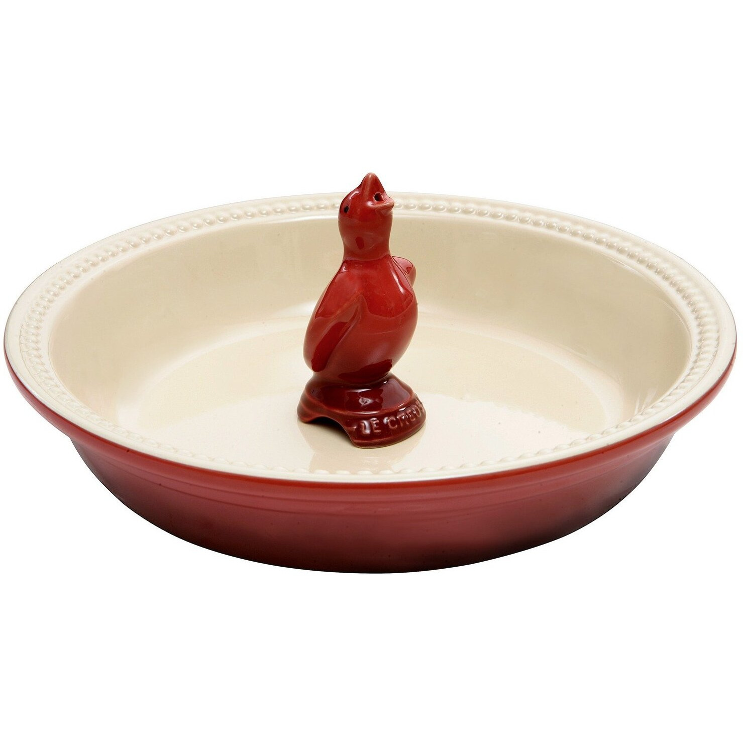 Le Creuset Stoneware Pie Bird  3.25""  Cerise