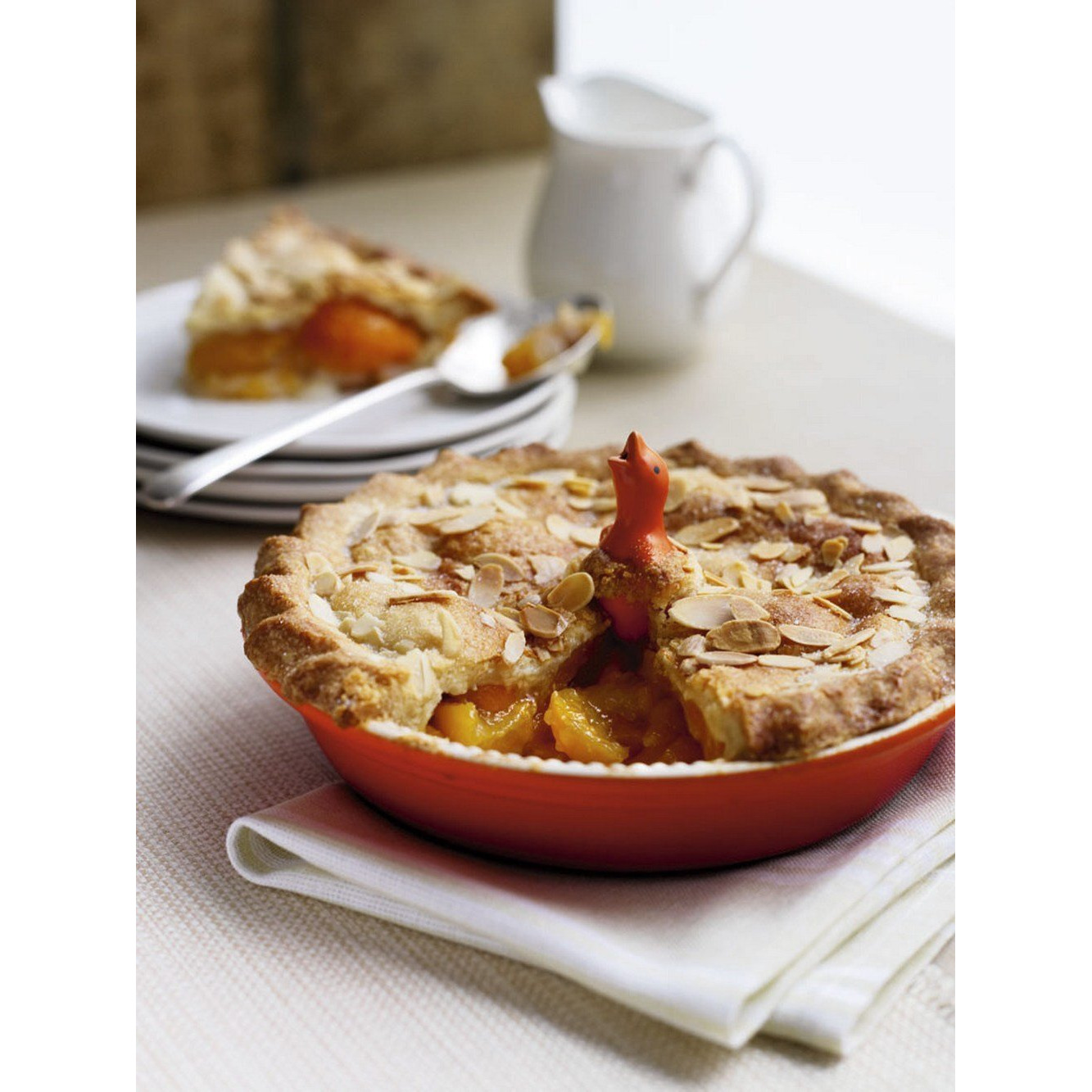 Le Creuset Stoneware Pie Bird  3.25""  Cerise