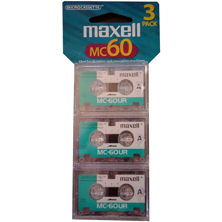 Maxell Micro Cassettes (Pack Of 3)