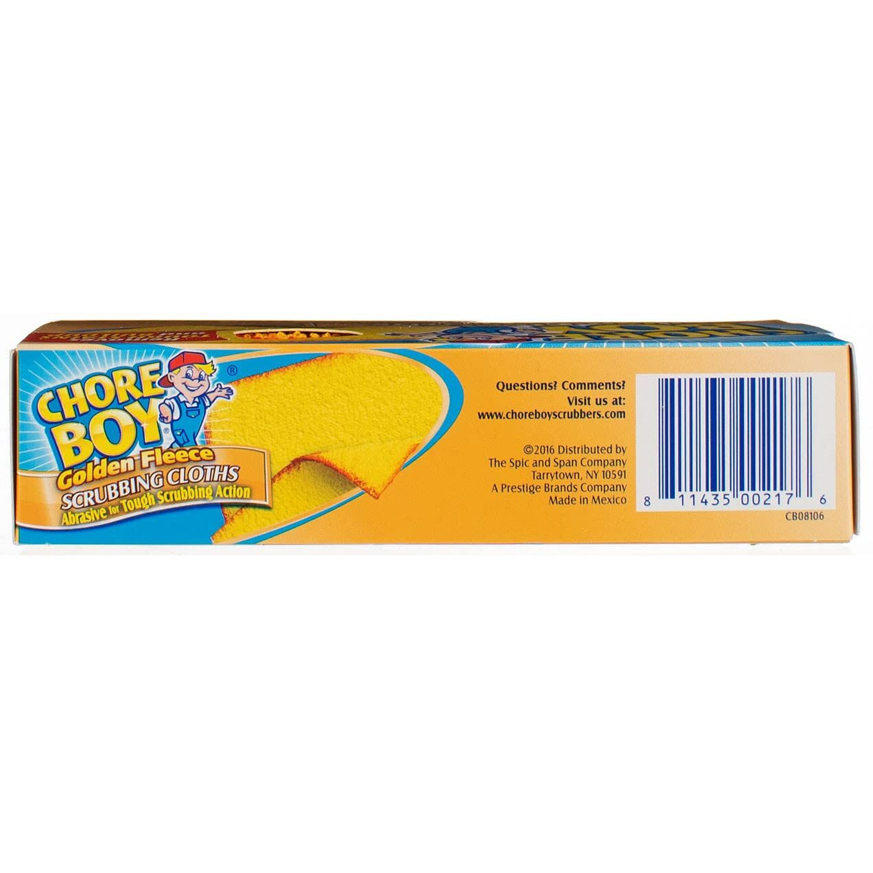 Chore Boy Golden Fleece Scrubbing Cloth  2 Ct-2 Pk