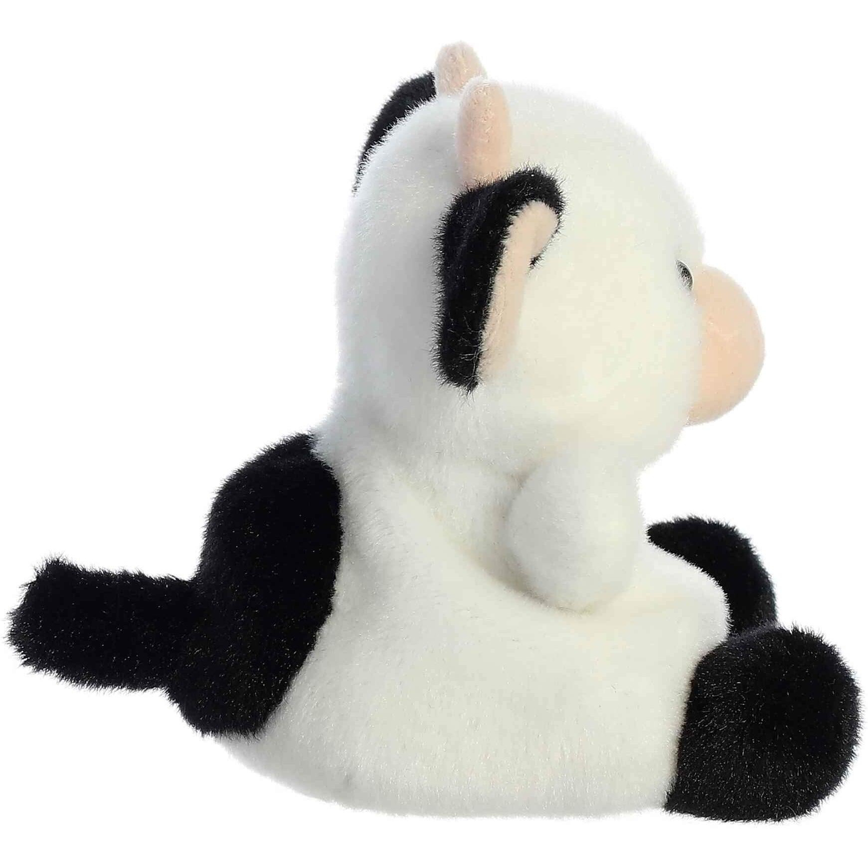 Aurora Adorable Palm Pals Sweetie Cow Stuffed Animal - Pocket-Sized Play - Collectable Fun - White 5 Inches