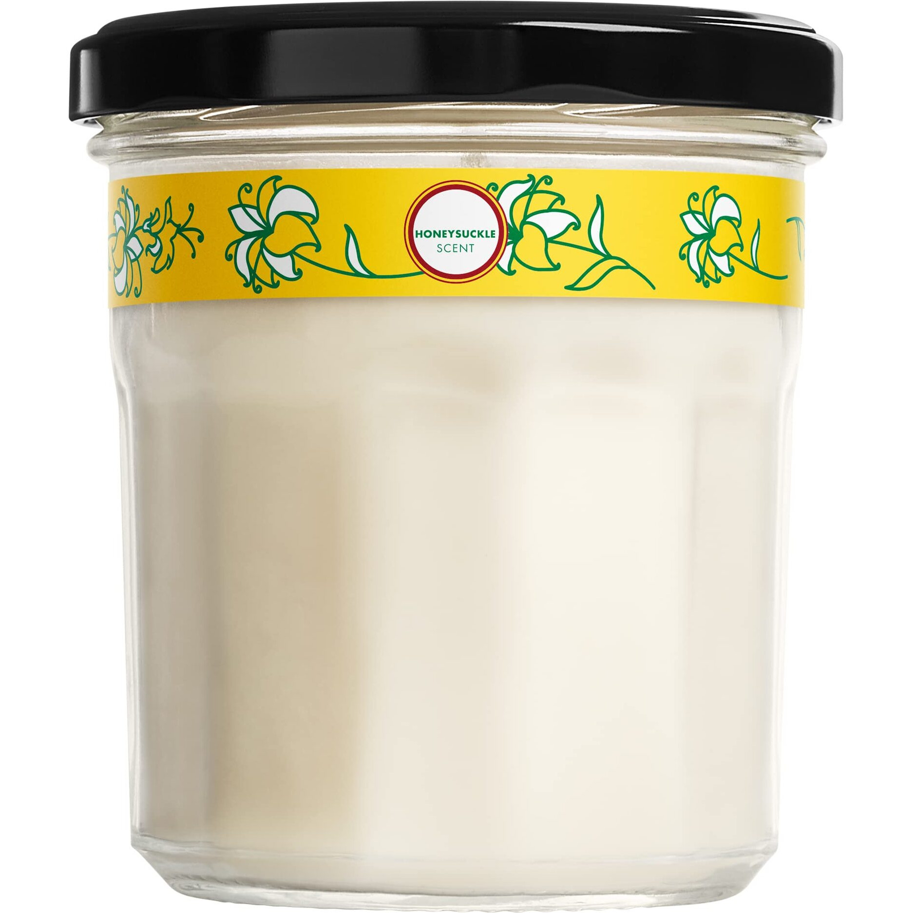 Mrs. Meyer's Clean Day Soy Aromatherapy Candle  35 Hour Burn Time  Made With Soy Wax And Essential Oils  Honeysuckle  7.2 Oz