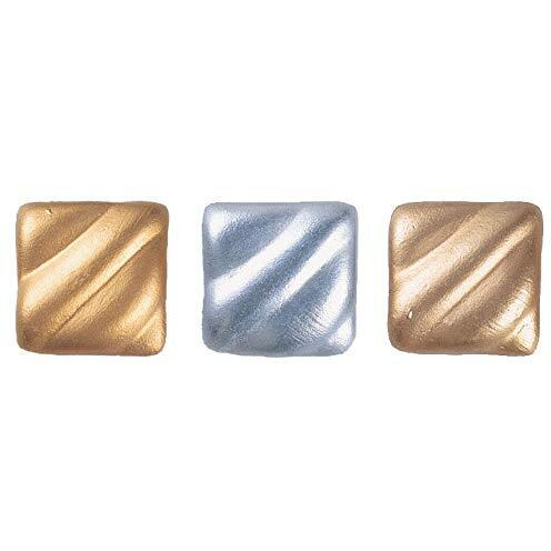 F|S Framer Supply Amaco Rub 'N Buff Wax Metallic Finish  3 Color Assortment (Gold Leaf  Antique Gold  Silver Leaf)