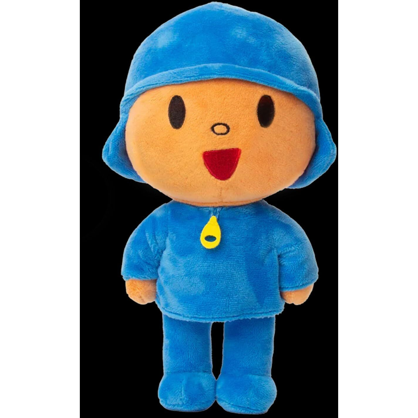Mighty Mojo Pocoyo Plush Doll - 12 Inches For Toddlers  Girls And Boys - Officially Licensed Plush Doll - Preschool Leaning Plush Bedtime Doll