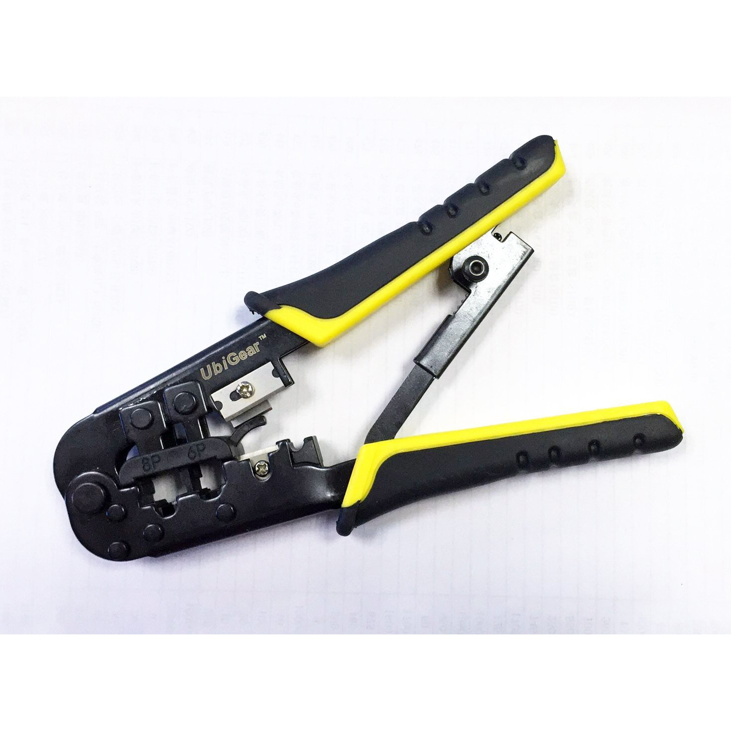 Ubigear Network Cable Punch Down Tool Kit Network/Phone Tester Rj11/Rj12/Rj45 Crimper Cutter Pliers Screwdrivers With Case