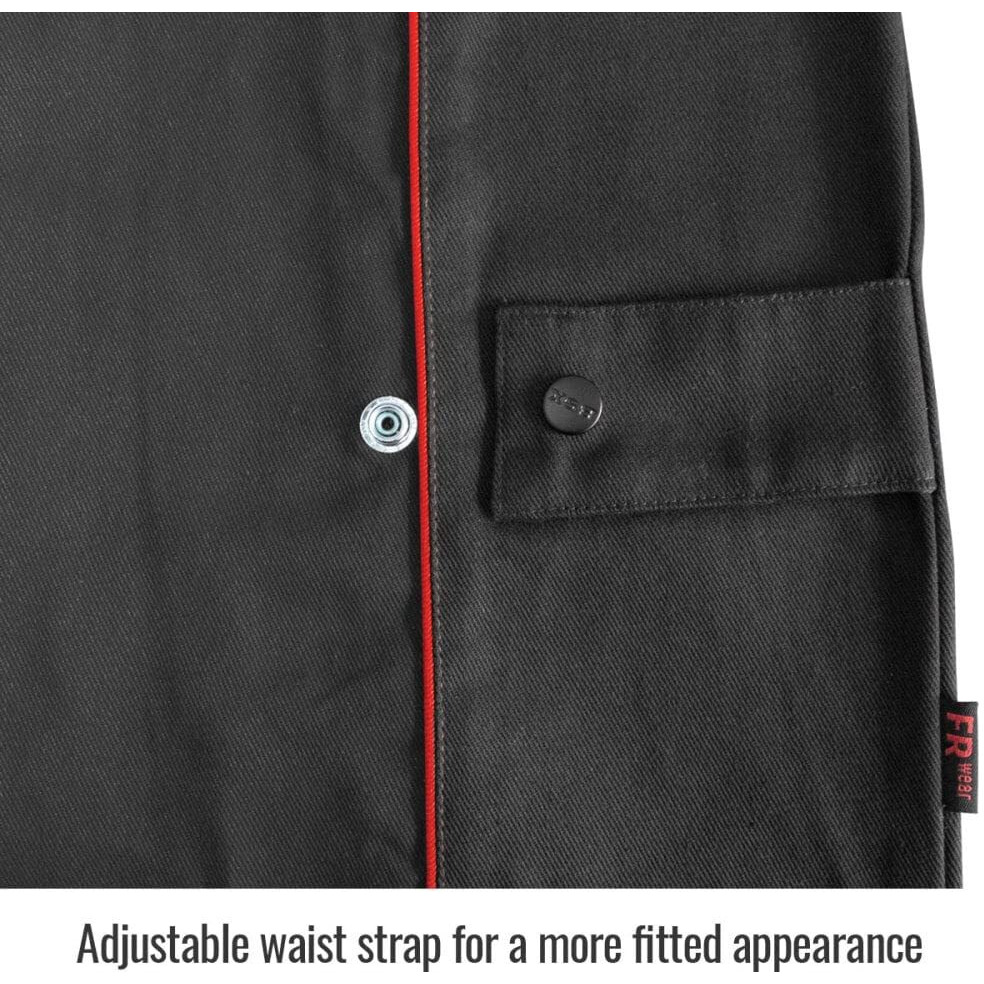 Revco Bx9C-Xxxl Bsx Black/Red Stryker Fr Welding Jackets By Revco-Xxxl