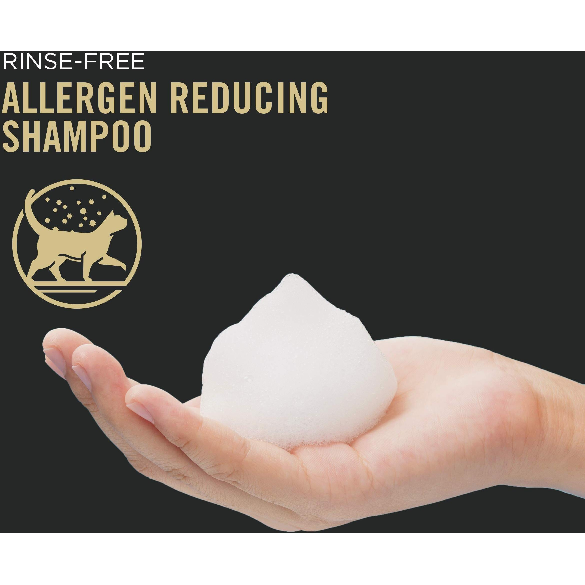 Purina Pro Plan Rinse Free  Allergen Reducing Dry Shampoo For Cats  Liveclear Cleansing Foam - 8.5 Oz