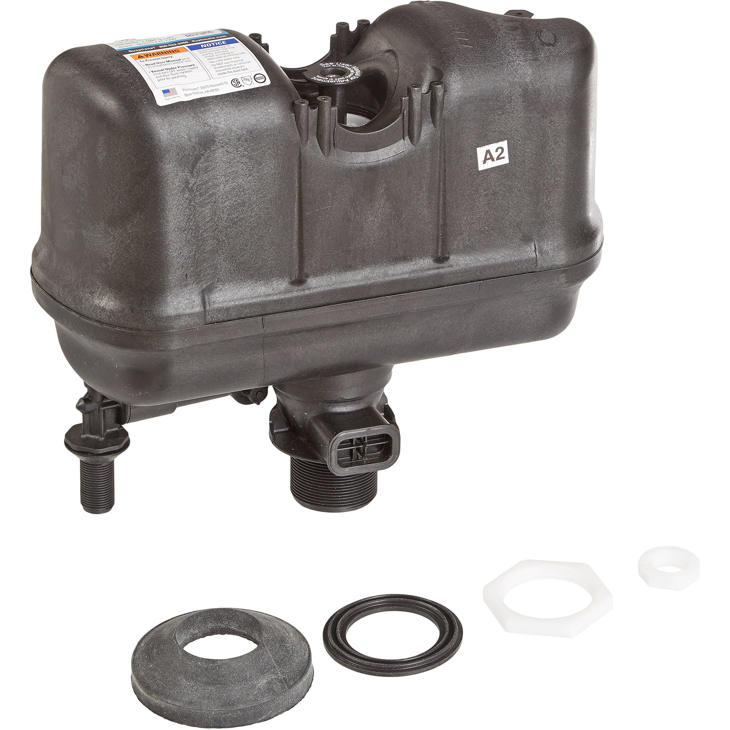 Flushmate M-101526-F31 Fm Iii 503 Pressure Assist Tank Less Handle For Most Oem 2 Piece Toilets Using Flushmate