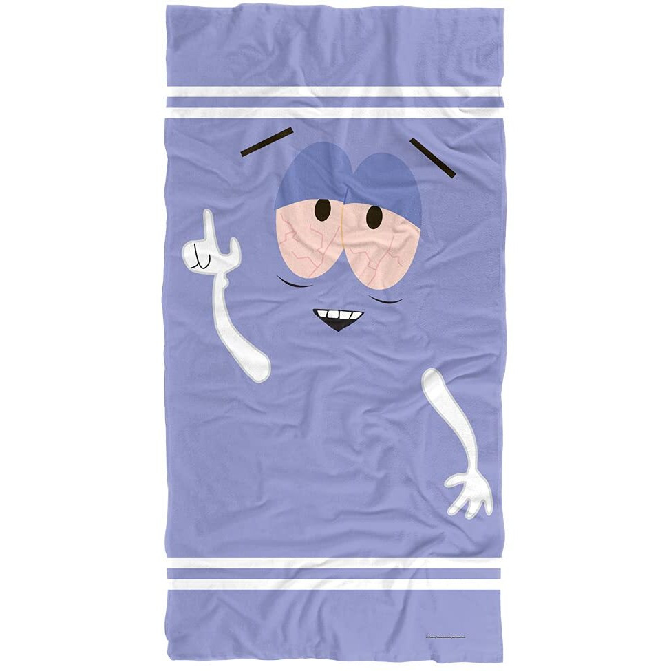 Logovision South Park Towelie Officially Licensed Beach Towel 30"" X 60""