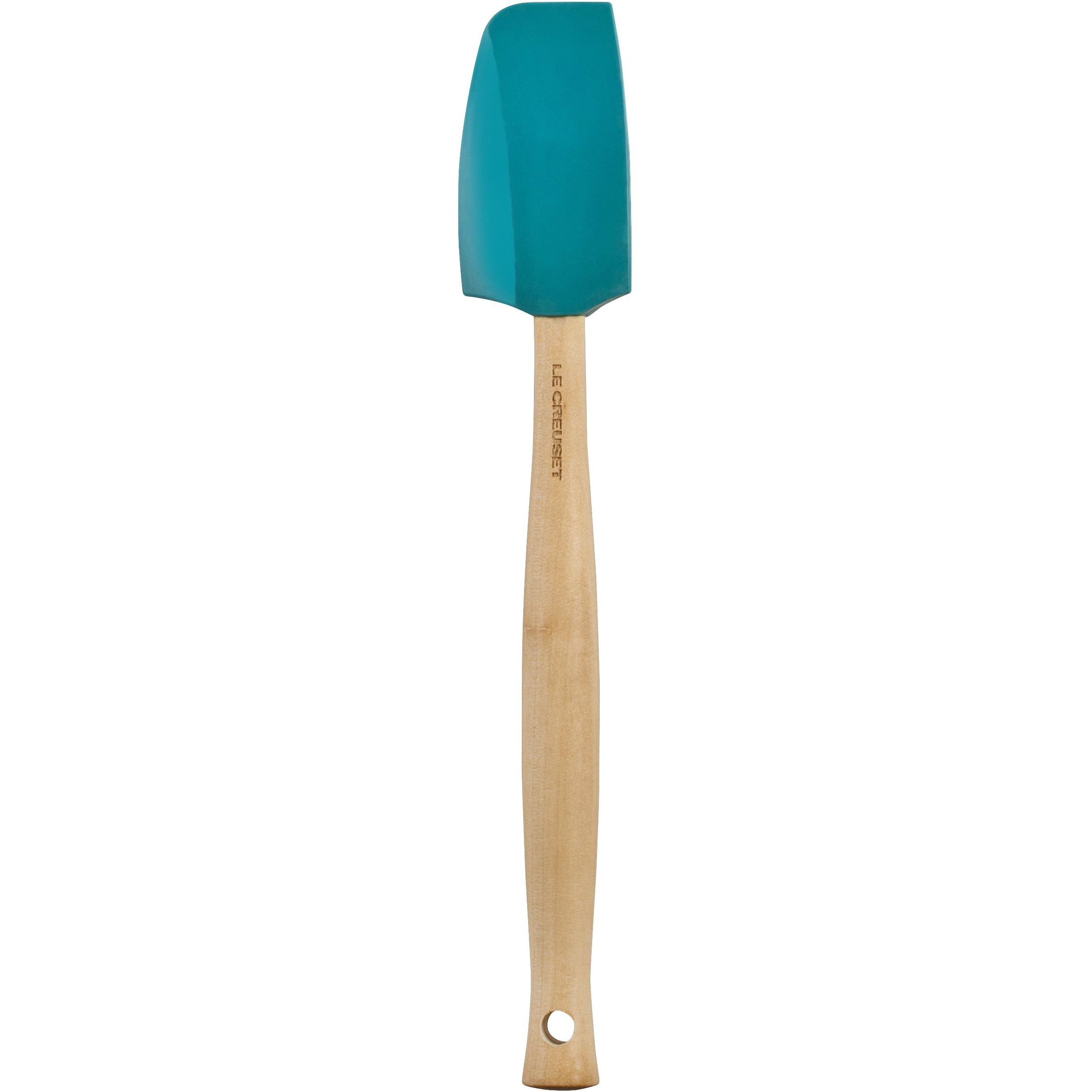 Le Creuset Silicone Craft Series Utensil Set With Stoneware Crock  5 Pc.  Caribbean