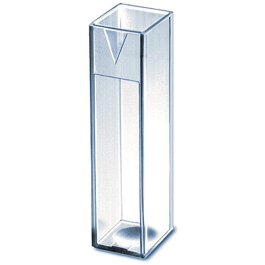 Brandtech 759071D Polystyrene 2.5-4.5Ml Macro Spectrophotometry Cuvette (Pack Of 100)