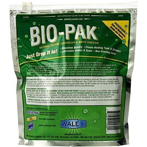 Walex Bio-Pak "&quotFresh Scent"" Rv Boat Camping Holding Tank Deodorizer Drop Ins Bioppbg (2)
