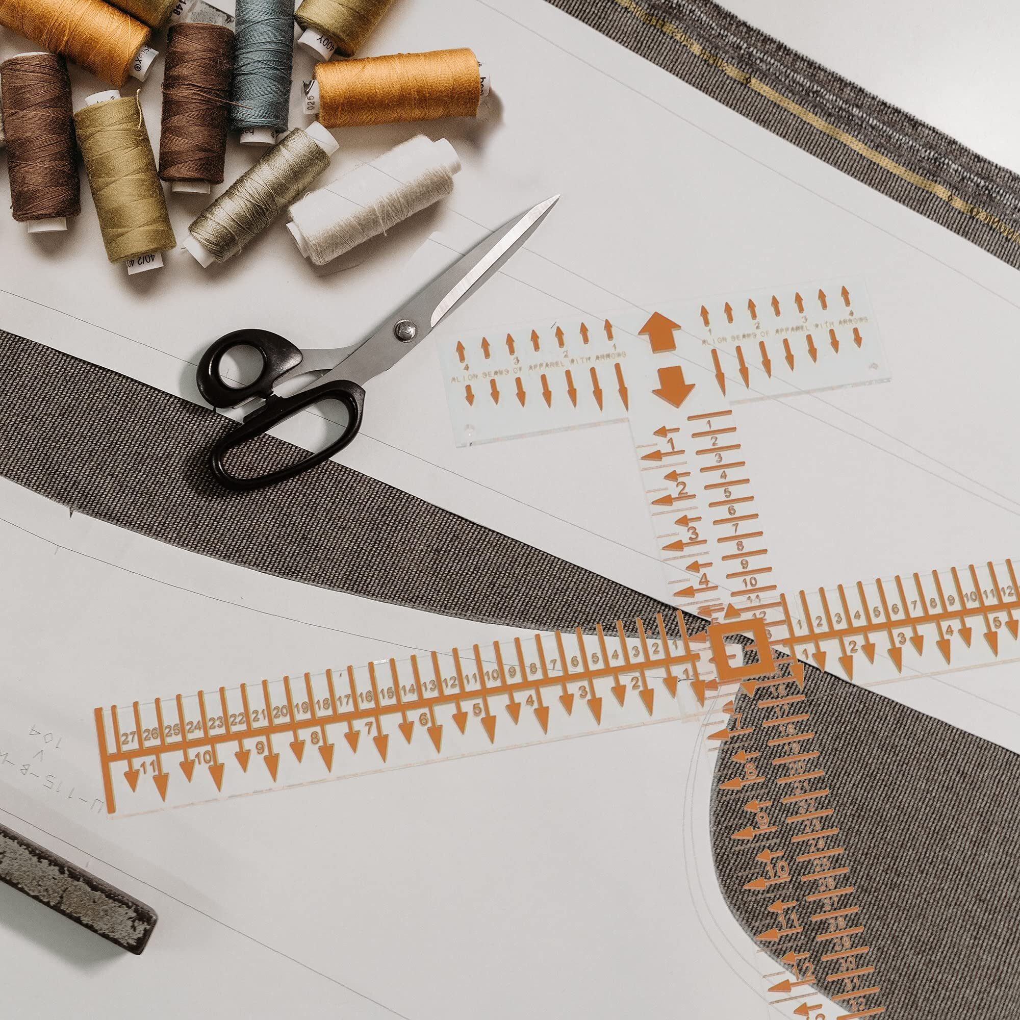 T-Shirt Alignment Ruler Guide Tool Set With Acrylic To Center Designs For Easy Make Sewing Adult Kids Children Little Boys Tee Clothing  Transparent