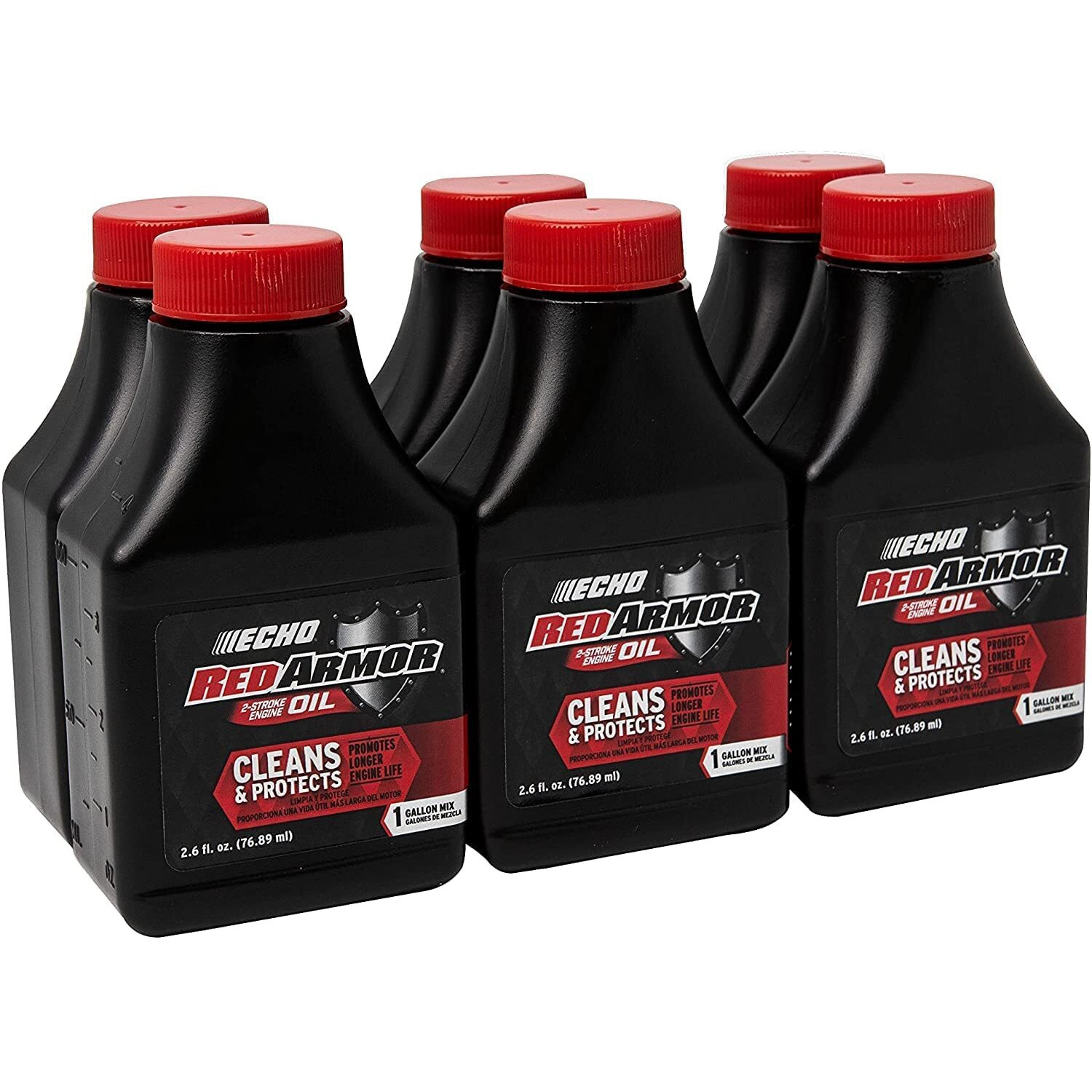 Echo 6550001 Red Armor 2-Cycle Engine Oil  Pack Of 6