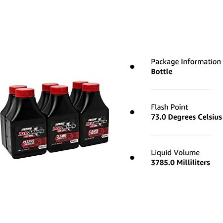 Echo 6550001 Red Armor 2-Cycle Engine Oil  Pack Of 6