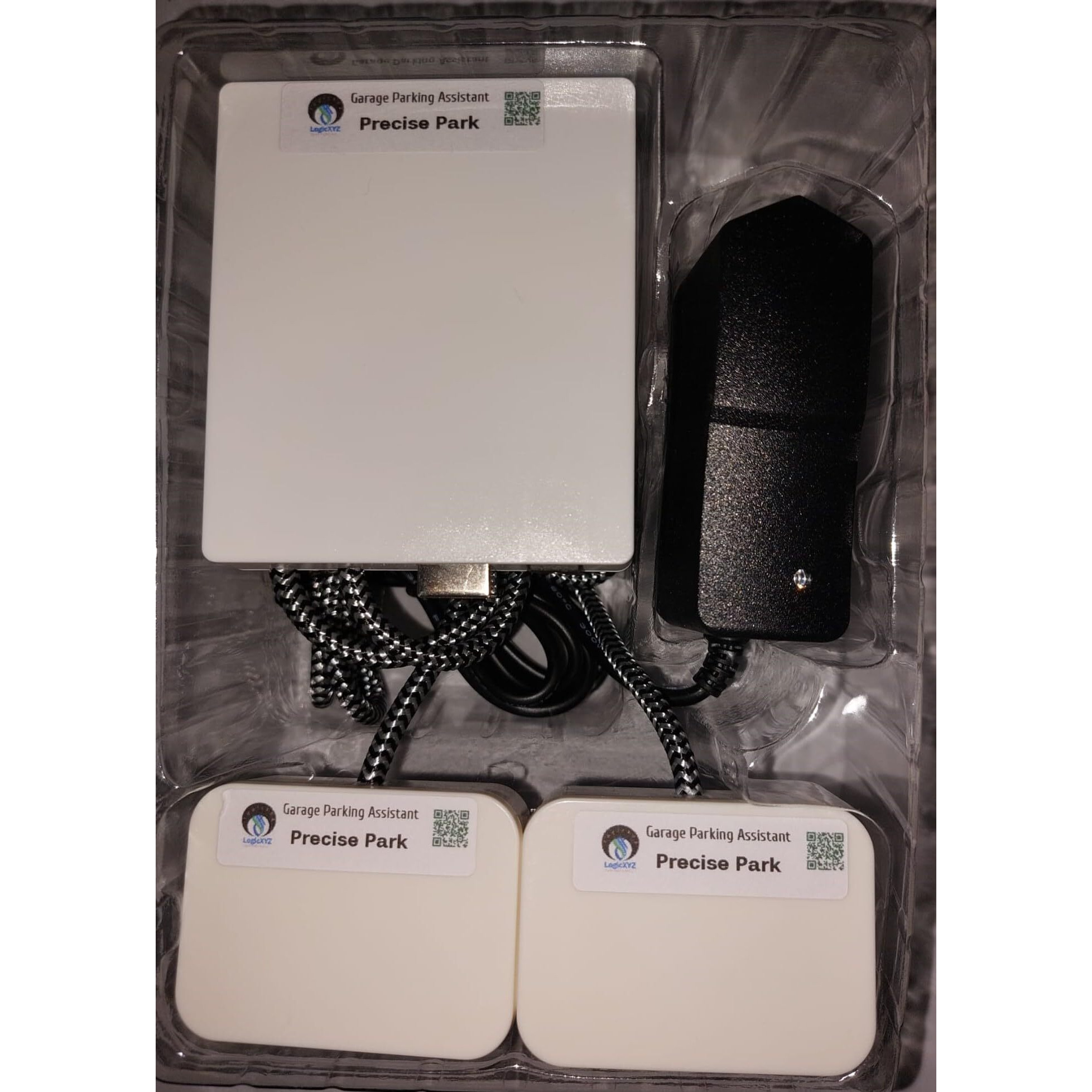 Garage Parking Assistant Digital Meter With Car Stop Indicator Light And Parking Sensor - Digital Parking Stopper For Garage - Car Bumper Guard - No Laser Harm Garage Parking Assist