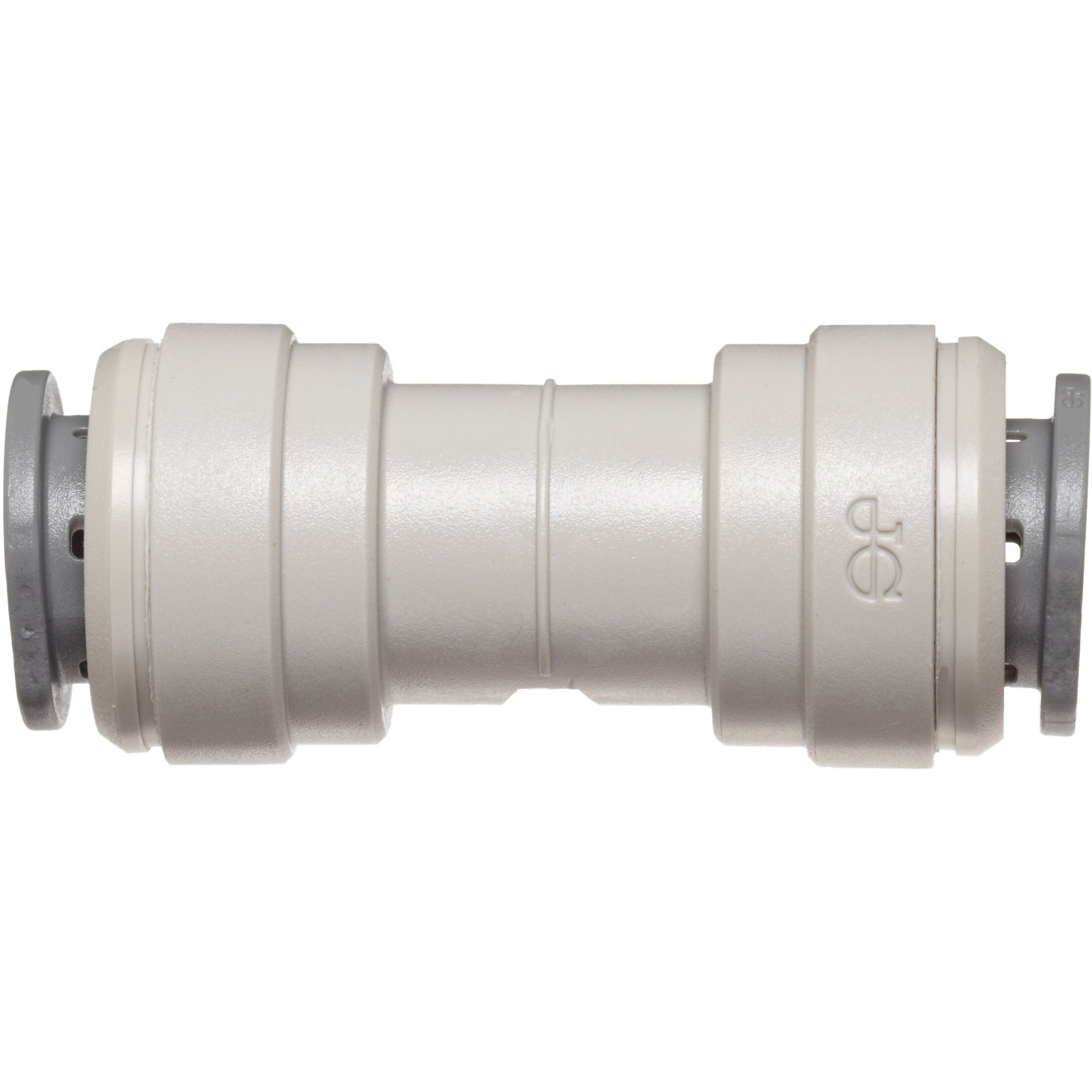 John Guest Acetal Copolymer Tube Fitting  Union Straight Connector  1/2"" Tube Od (Pack Of 10)