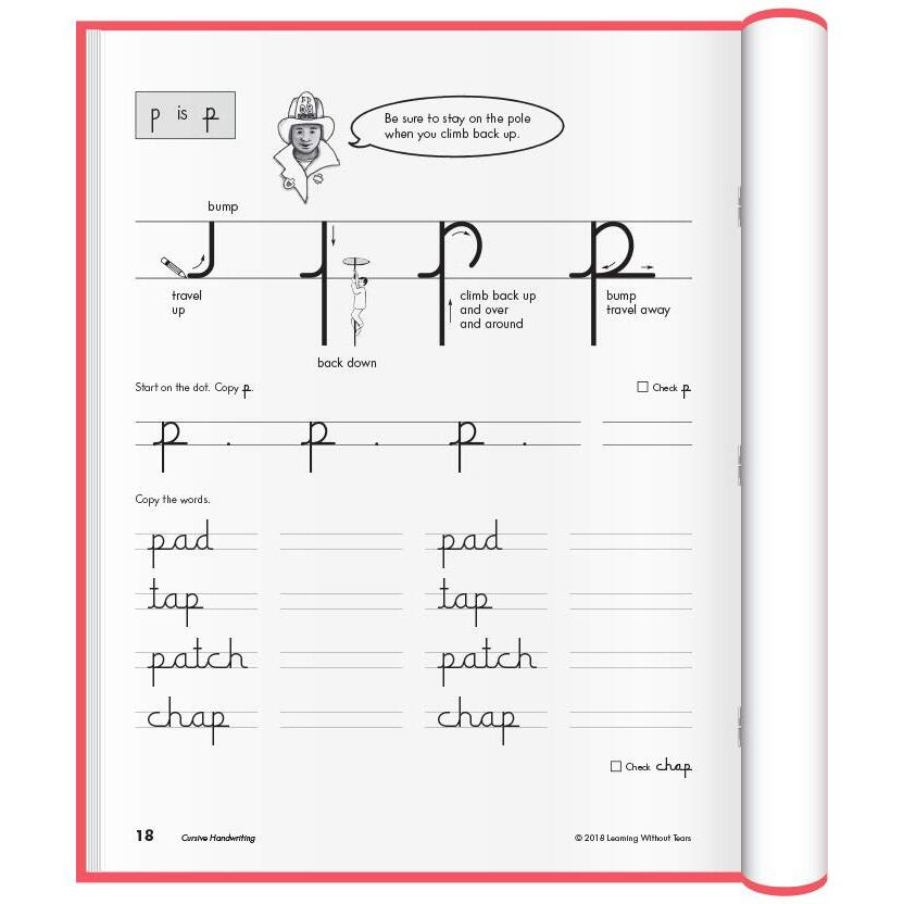 Learning Without Tears - Cursive Handwriting Student Workbook  Current Edition - Handwriting Without Tears Series - 3Rd Grade Writing Book - Writing  Language Arts Lessons - For School Or Home Use