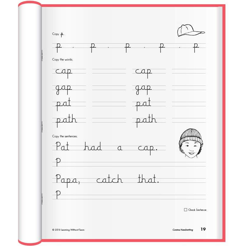 Learning Without Tears - Cursive Handwriting Student Workbook  Current Edition - Handwriting Without Tears Series - 3Rd Grade Writing Book - Writing  Language Arts Lessons - For School Or Home Use