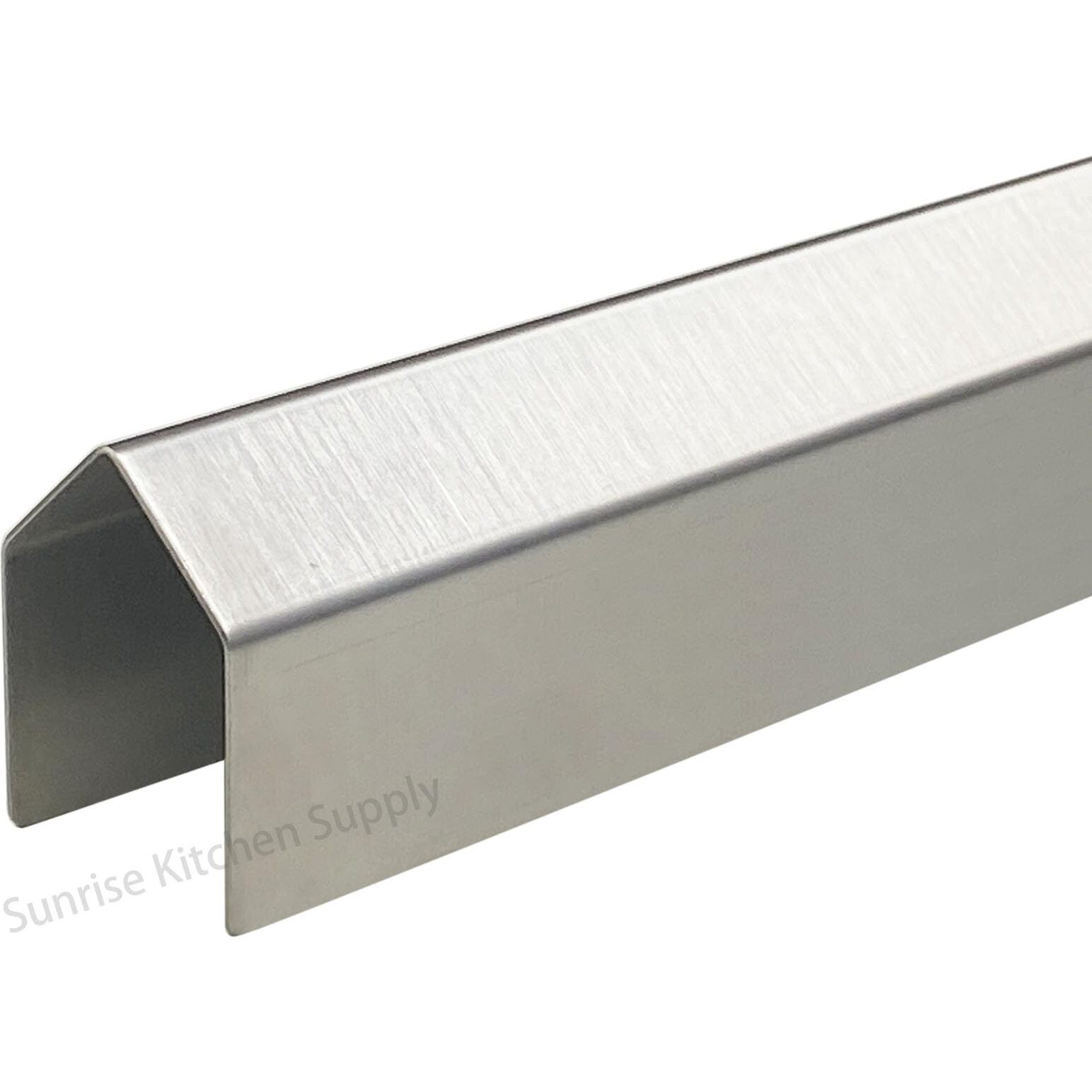 Sunrise Kitchen Supply 20 Gauge Stainless Steel Deep Fryer Joining Strip/Connector (23"&quotL X 1 1/2"&quotW)